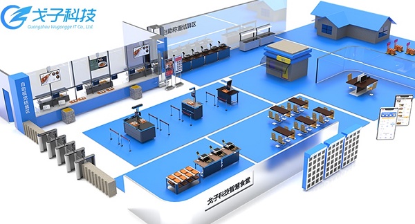 戈子科技智慧食堂升級就餐新模式！